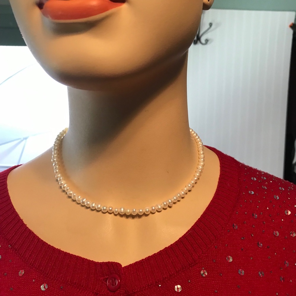 Perfectly imperfect Baroque Pearl Necklace